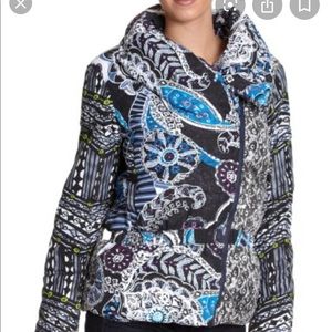 Desigual Paisley Puffer Jacket